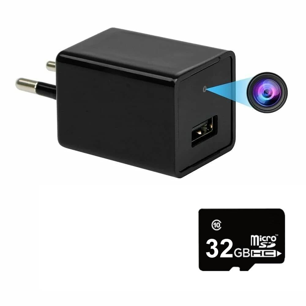 كاميرا مخفية على شكل شاحن USB